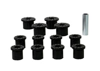 Thumbnail for Whiteline 84-89 Toyota 4Runner/Pickup Rear Leaf Spring Shackle Bushing Kit