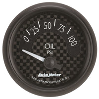 Thumbnail for Autometer GT Series 52mm Short Sweep Electronic 0-100 psi Oil Pressure