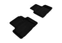 Thumbnail for 3D MAXpider 2007-2015 Infiniti Q40/G35/37 Kagu 2nd Row Floormats - Black