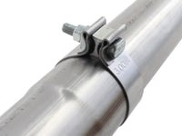 Thumbnail for aFe MACHForce XP Exhausts Cat-Back SS 409 EXH  Wrinkle Black CB Ford F-150 11-12 V6-3.5L (tt)