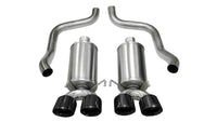 Thumbnail for Corsa 2005-2007 Chevrolet Corvette C6 6.0L V8 Black Xtreme Axle-Back Exhaust