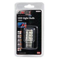 Thumbnail for ANZO LED Bulbs Universal 7443 Red - 18 LEDs 1 3/4in Tall