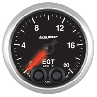 Thumbnail for Autometer Elite 52mm 0-2000 Deg F Full Sweep Electronic Exhuast Gas Temperature Gauge
