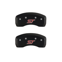 Thumbnail for MGP 4 Caliper Covers Engraved Front & Rear ST Red finish silver ch