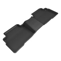 Thumbnail for 3D MAXpider 2023 Kia Sportage Hybrid Kagu 2nd Row Floormat - Black