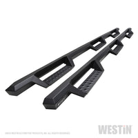 Thumbnail for Westin/HDX 19-20 Ram 2500/3500 Crew Cab (8ft Bed) Drop Wheel to Wheel Nerf Step Bars - Txt Black