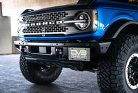Thumbnail for DV8 Offroad 21-22 Ford Bronco Factory Front Bumper License Relocation Bracket - Side