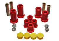 Thumbnail for Energy Suspension 98-99 Tahoe/Yukon/Denali / 98-95 K5 Blazer 4WD Red Front End C/A Bushing Set