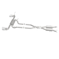 Thumbnail for MagnaFlow Cat Back, SS, 2.5in, Quad Split Polish 4in tip 14-15 Jeep Grand Cherokee 3.6L/5.7L V6/V8