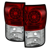Thumbnail for Spyder Toyota Tundra 07-13 LED Tail lights Red Clear ALT-YD-TTU07-LED-RC