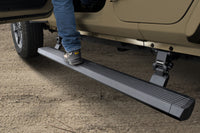 Thumbnail for RealTruck 18-24 Jeep Wrangler 4dr VoltStep Electric Running Board Kit (Drilling Req.) - Tex. Blk