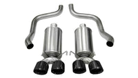 Thumbnail for Corsa 2005-2007 Chevrolet Corvette C6 6.0L V8 Black Xtreme Axle-Back Exhaust