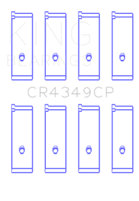 Thumbnail for King Toyota Scion XA/XB 1NZFE (Size 0.25) Tri-Metal Copper Lead Rod Bearing Set