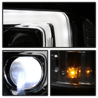Thumbnail for Spyder Platinum Ford F250/350/450 05-07 High-Power LED Module Proj. Headlights-Chrome (PRO-YD-FS05V2