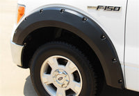 Thumbnail for Lund 09-14 Ford F-150 (Excl Raptor) RX-Rivet Style Smooth Elite Series Fender Flares - Black (4 Pc.)