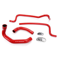 Thumbnail for HPS Red Reinforced Silicone Radiator + Heater Hose Kit for Jeep 02-06 Wrangler TJ 4.0L Left Hand Drive
