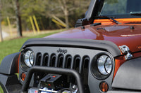 Thumbnail for Rugged Ridge Bug Deflector Matte Black 07-18 Jeep Wrangler