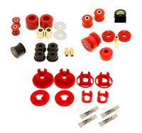 Thumbnail for BMR 10-11 5th Gen Camaro Street Version Total Suspension Bushing Kit (BK041/BK021/BK022) - Black/Red