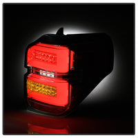 Thumbnail for Spyder Toyota 4Runner 10-14 LED Tail Lights - Sequential Turn Signal - Smoke ALT-YD-T4R10-SEQ-SM