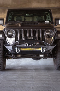 Thumbnail for DV8 Offroad 07-23 Jeep Wrangler JK/JL & Gladiator JT FS-1 Series Stubby Front Bumper