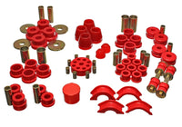 Thumbnail for Energy Suspension 70-70 Nissan 240Z Red Hyper-Flex Master Bushing Set