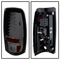 Thumbnail for Spyder Chevy Silverado 1500 03-06 (Does Not Fit Stepside)LED Tail Lights Smke ALT-YD-CS03-LED-SM