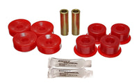 Thumbnail for Energy Suspension 92-01 Prelude Red Rear Shock Upper and Lower Bushing Set