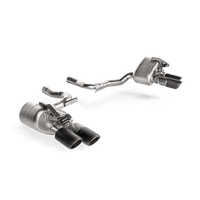 Thumbnail for Akrapovic 2017 Porsche Panamera 4/Sport Turismo (971) Slip-On Race Line (Titanium) (Req. Tips)