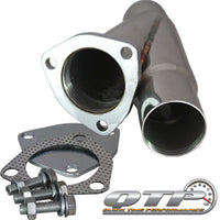 Thumbnail for QTP 2.25in Weld-On QTEC Exhaust Cutout Y-Pipe