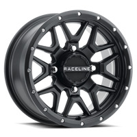 Thumbnail for Raceline A94B Krank 14x7in / 4x137 BP / 38mm Offset / 110.18mm Bore - Satin Black Wheel