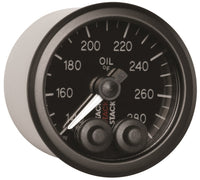 Thumbnail for Autometer Stack Instruments 52mm 140-280 Deg F 1/8in NPTF Male Pro Control Oil Temp Gauge - Black