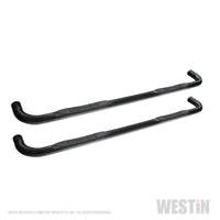 Thumbnail for Westin 2019 Chevrolet Silverado/Sierra 1500 Crew Cab E-Series 3 Nerf Step Bars - Black