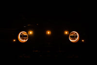 Thumbnail for DV8 Offroad 2018+ Jeep JL Grill Amber Marker Lights