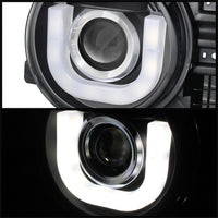 Thumbnail for Spyder Toyota FJ Cruiser 07-14 Projector Halogen Model- 3D DRL LED Blk PRO-YD-TFJ07-3DDRL-BK
