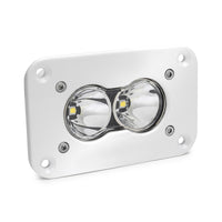 Thumbnail for Baja Designs S2 Pro Work/Scene Pattern White Flush Mount LED Work Light - Clear