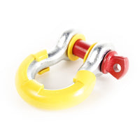 Thumbnail for Rugged Ridge Yellow 3/4in D-Ring Isolator Kit
