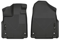 Thumbnail for Husky Liners 18-23 Honda Odyssey WeatherBeater Black Front Floor Liners