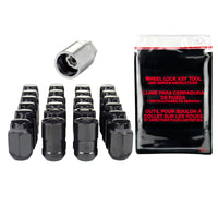 Thumbnail for McGard 6 Lug Hex Install Kit w/Locks (Cone Seat Nut) 1/2-20 / 13/16 Hex / 1.5in. Length - Black