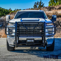 Thumbnail for Westin 2020 Chevrolet Silverado 2500/3500 HDX Grille Guard - Black