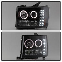 Thumbnail for Spyder GMC Sierra 1500/GMC Sierra Denali 08-13 Projector LED Halo- LED Blk PRO-YD-GS07-HL-BK