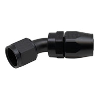 Thumbnail for DeatschWerks 10AN Female Swivel 45-Degree Hose End CPE - Anodized Matte Black
