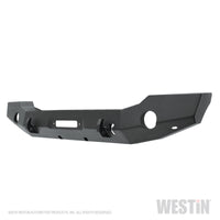 Thumbnail for Westin 18-20 Jeep Wrangler JL WJ2 Full Width Front Bumper - Textured Black