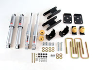 Thumbnail for Belltech 2015 GM Colorado/Canyon Ext Cab Short Bed Lowering Kit w/ND II Shocks - 0-3in F/4in R Drop
