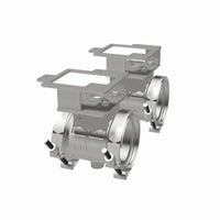 Thumbnail for MagnaFlow 2018 Ford Mustang V8-5.0LGAS Exhaust Acc - 2.5in ID/OD - 304SS - Integrated V-Band Flanges