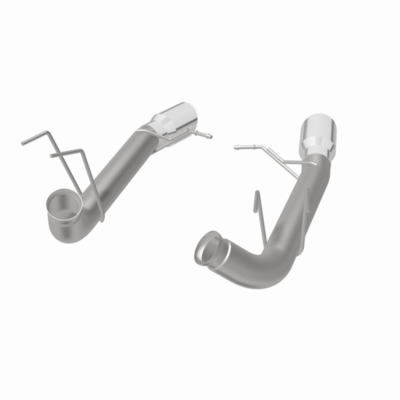 MagnaFlow 13 Ford Mustang Dual Split Rear Exit Stainless Axle-Back Cat Back Exhaust (Competition)