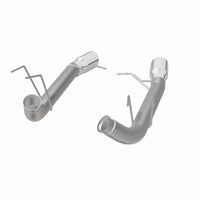 Thumbnail for MagnaFlow 13 Ford Mustang Dual Split Rear Exit Stainless Axle-Back Cat Back Exhaust (Competition)