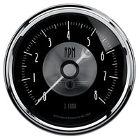 Thumbnail for Autometer Prestige Series Black 3-3/8in 8000RPM Tachometer Gauge