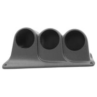Thumbnail for Autometer 99-03 Ford Super Duty 52mm Black Triple Dash Top Pod