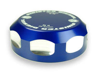 Thumbnail for Sinister Diesel 17-19 Ford Powerstroke Coolant Reservoir Degas Bottle Cap - Blue