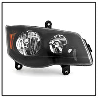 Thumbnail for xTune 11-17 Dodge Grand Caravan OEM Style Headlights - Black (HD-JH-CHRTC08-AM-BK)